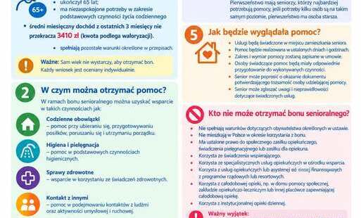 Zdjęcie do BON SENIORALNY &ndash; WAŻNE INFORMACJE DLA SENIOR&Oacute;W I ICH RODZIN