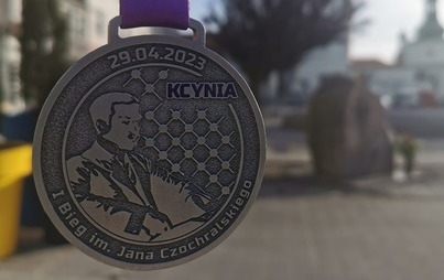 Zdjęcie do Tak prezentuje się medal I Biegu im. Jana Czochralskiego! 