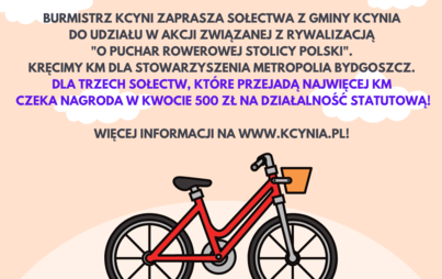 Zdjęcie do Po raz kolejny zapraszamy sołectwa do udziału w rywalizacji &quot;O Puchar Rowerowej Stolicy Polski&quot; 