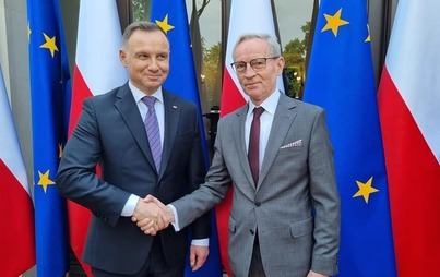 Zdjęcie do Burmistrz Marek Szaruga wziął udział w uroczystości w Warszawie 