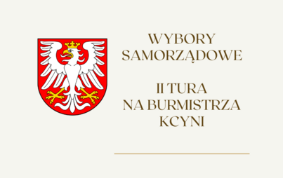 Zdjęcie do W Kcyni na Burmistrza Kcyni 2 tura wybor&oacute;w. Zmierzą się w niej Mateusz Stachowiak i Wojciech Niemczyk. 
