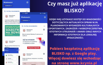 Zdjęcie do Chcesz być na bieżąco? Pobierz aplikację BLISKO!