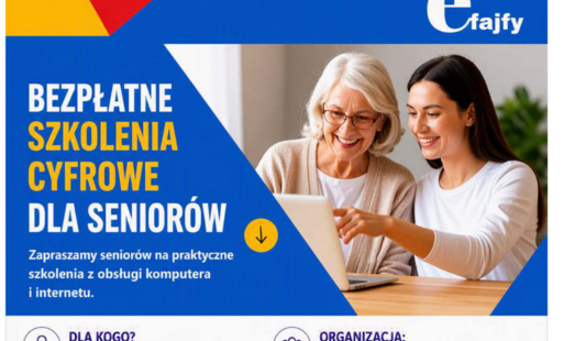 Zdjęcie do Bezpłatne szkolenie dla senior&oacute;w. Ruszają zapisy!