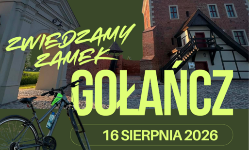 Zdjęcie do Zapraszamy na wycieczkę rowerową "Zwiedzamy zamek w Gołańczy" 