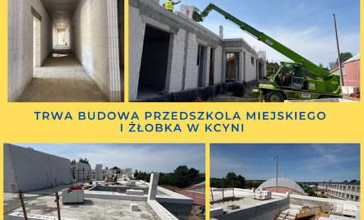 Zdjęcie do Trwa budowa przedszkola miejskiego i żłobka 