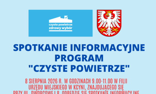 Zdjęcie do Spotkanie informacyjne dot. programu "Czyste Powietrze"