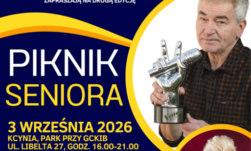 Zdjęcie do To będzie jedno z najpiękniejszych wydarzeń tej jesieni w Kcyni!&nbsp;Zbigniew Zaranek oraz Barbara Parzęczewska wystąpią w Kcyni podczas II Pikniku Seniora! 