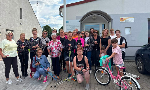 Zdjęcie do 45. Marsz nordic walking w Dziewierzewie za nami! Zapraszamy na kolejne! 