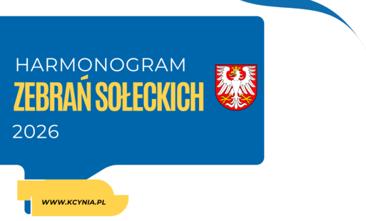 Zdjęcie do Harmonogram zebrań sołeckich 2026 