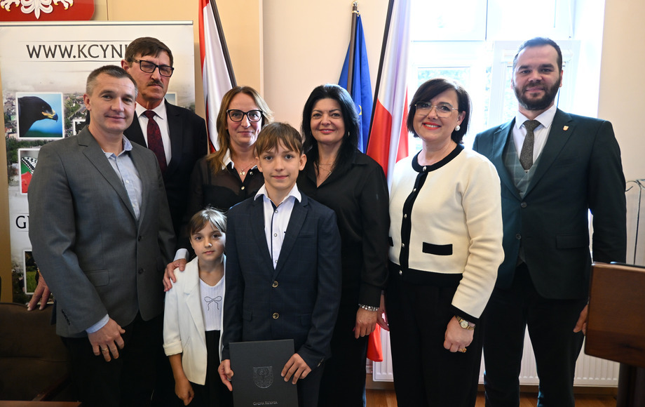Kacper Kaniewski stypendystą Burmistrza Kcyni - Gmina Kcynia